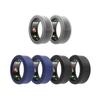 Tulbeys Smart Ring Protector Case Compatible with Samsung Galaxy/Oura Ring Gen 3 / RingConn, Thin Soft Silicone Smart Ring Cover Working Out Accessories Men Women (2clear+2deepblue+2black-S) view 1