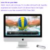 U6 Mini Analog USB TV Tuner Card, Watching Record Digital Live TV Anywhere, Free Over-The-air ATSC HD TV, Recast Wireless HDTV Stick Tuner Adapter, USB TV Antenna for MacBook Laptop PC view 3