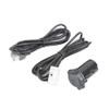 Gavigain AUX in USB Audio Cable Adapter, Automotive Electronics Audio Auxiliary Cable Fit for Peugeot 307 407 308 408 508 3008 view 1