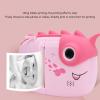 48MP Instant Print Camera, 3 Inch Screen, Front Rear Dual Lens, with Timer Function, for Selfies, Gray Scale Printing Technology (Roseate) view 4