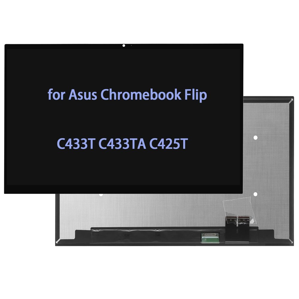 ARUISIFX 14.0" Screen Replacement for Asus Chromebook Flip C433 C433T C433TA C425T LCD Touch Screen Display Assembly FullHD 1920 * 1080 IPS 30Pin