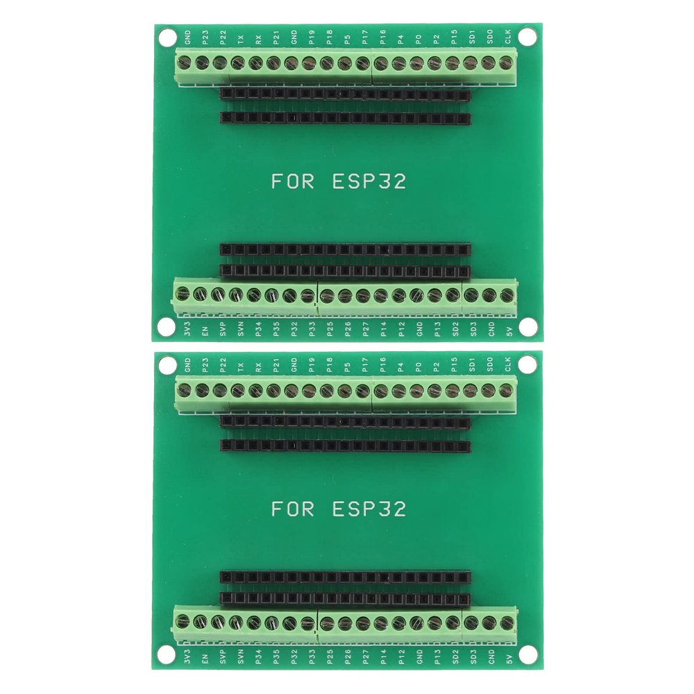 Mtlavishness Low Power Consumption ESP Board 13.09.02.0 2Pcs ESP Board 38 Pin 2 in CPU Low Power Consumption Development Board Double Layer