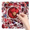 122Pcs Alastor Stickers Pack, Aesthetic Vinyl Waterproof Sticker Decals for Water Bottle,Laptop,Phone,Skateboard,Scrapbooking,Bumper for Fans for Party Supply view 3
