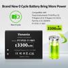 Venenio 2 Pack Battery for Texas Instruments TI-84 CE/TI-84 Plus CE [3300mAh] P11P35-11-N01 High Capacity Replacement Battery Part No 3.7L12005SPA 3.7V view 3