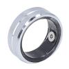 Cuifati Smart Ring Sleep Fitness, Records Sleep, Heart Rate, Temperature, and Pedometer,Health Ring with Charging Case, Health Tracker Ring for Men Women (Silver) view 1