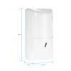 Infrared Motion Detector, Pet Proof PIR Sensor Wall Mounted PIR Motion Sensor Pet Immunity for Home Burglar Security Alarm System (White #-2) view 2
