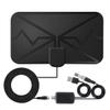 TV Digital Antenna HDTV Indoor DVB-T Amplified Antennas Arial Freeview for Local Channels Black, hd Antenna for tv view 1