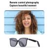 Cuifati Smart Glasses for Men Women with Speaker Open Ear Music Remote Photo Voice Assistant Hand Calling, Unisex Audio Intelligent Sunglasses Fits Smaller Faces, Great Gift view 4