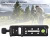 150mm Nodal Slide Double Dovetail Focusing Rail Plate with Metal Quick Release Clamp for Camera Panoramic Panorama Close Up Macro Shoot fit view 3