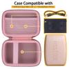 co2CREA Hard Travel Case Replacement for Fujifilm Instax Mini Link 3 2 1 Smartphone Printer (Rose Pink Case) view 2