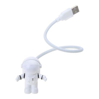 GRABAGECAN USB Cable Supply LED Lamp Computer Laptop PC Notebook Reading Space Man Lamp PC Accessories USB Gadget for Child
