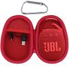 Aenllosi Hard Carrying Case for JBL Clip 5 Bluetooth Speaker, Clip 5 Speaker Protective Case, Red (Case Only) view 1