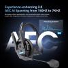 SYNCO XTalk Pro5 XPro X5 2.4GHz Wireless Headset Communication System Random Master Device 500m Operating Range Real-time Monitoring AI Noise Reduction Headset for Movie Shoot Live Show (5Pcs) view 3