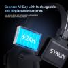 SYNCO XTalk Pro5 XPro X5 2.4GHz Wireless Headset Communication System Random Master Device 500m Operating Range Real-time Monitoring AI Noise Reduction Headset for Movie Shoot Live Show (5Pcs) view 4