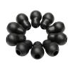 10Pcs Silicone Black Earbud, in-Ear Headphones Silicone Replacement Earbud Tips for Littmann Stethoscope view 3