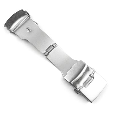 18mm Metal Watch Band Buckle Stainless Tri-Fold Buckle Clasp for Watchband Watch Accessories
