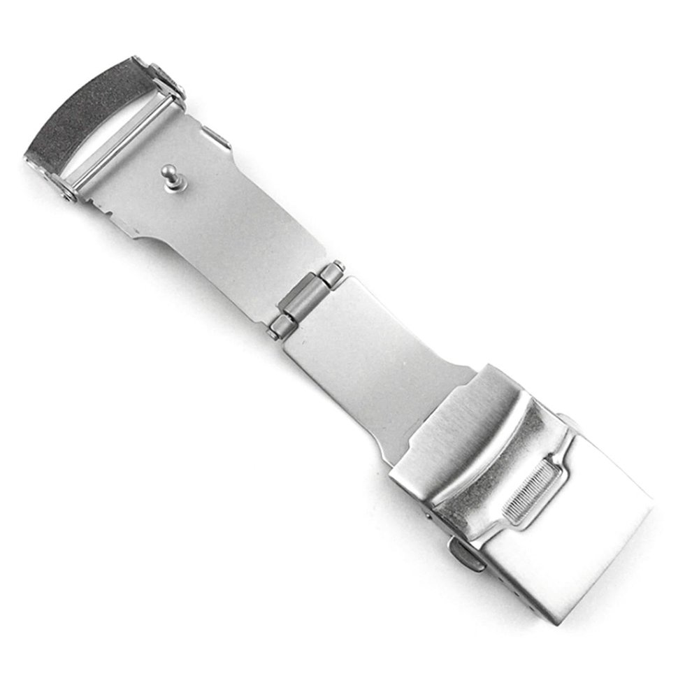 18mm Metal Watch Band Buckle Stainless Tri-Fold Buckle Clasp for Watchband Watch Accessories