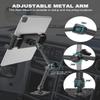 Dosvsi Heavy Duty Tablet Holder for Truck, Drill Base Car Tablet Holder with Metal Adjustable Arm, RV Pickup Vehicle Dashboard Mount for iPad Pro 12.9 Air Mini, Galaxy Tab, Z Fold, iPhone, 4-13"Device view 4