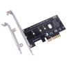 M.2 NVME SSD to PCIe 3.0 X4 Adapter Desktop Expansion Conversion Card view 2