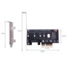 M.2 NVME SSD to PCIe 3.0 X4 Adapter Desktop Expansion Conversion Card view 4