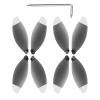 4Pair CW CCW Propeller Replacement Kit with Wrench Kit for Parrot Anafi Drone, Silver Quick Release view 1