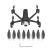 4Pair CW CCW Propeller Replacement Kit with Wrench Kit for Parrot Anafi Drone, Silver Quick Release view 4