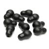 Replacement Black Ear Buds Tips for Littmann Stethoscope, 10Pcs view 1