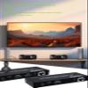 4K 30Hz 120M HDMI KVM Extender Over Rj45 Cat5e/6 Cable up to 120M HDMI USB Extender with Loop-Out for PC NVR Mouse Keyboard view 4