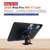 WeSTRUGGLE for 11 Inch iPad Pro 2024 M4 (5th Gen), On Wall Mount Bracket Excluding Other 11" iPad,with Lock &Key, Multi Angle Design,Metal,(Black) view 2