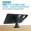 WeSTRUGGLE On Wall Mount Bracket for iPad Air 11-inch M3 2025 & M2 2024,(iPad Air 7th/6th Generation),Excluding Other 11",with Lock &Key,Multi Angle Design,Metal,(Black) view 2