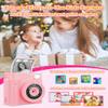 WONNIE Kids Camera Instant Print,1080P Selfie Digital Camera with 2.4" Screen & 32GB Card,Toddler Portable Toy for Ages 3-12,Christma-s Birthday Gifts for 3 4 5 6 7 8 9 Year Old Girls Pink view 3