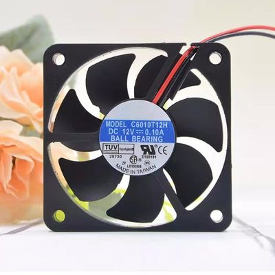 for 6010 12V 0.1A C6010T12H 6cm Desktop Computer Ultra-Thin Silent Cooling Fan