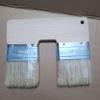 Gowcxn 3-Inch Double Head Acrylic Paint Brush, Double Brush, Beige, Synthetic Bristles view 2