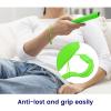 2 Packs Glow Remote Cover Compatible with Amazon Fire TV Stick, HD, 3rd Gen., 4K Remote Controls, Anti-Slip Silicone Case with Lanyard, Glow in The Dark, Glow Green & Glow Pink view 4