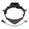ApplianPar Front Rear 6.5" to 6.75" Door Speaker Adapter Mounting Plates and Wiring Harness Stand Ring Kit for Sierra 1500 2007-ON view 2