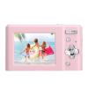 XUMIUZIY 2.7K Digital Camera, Digital Camera Point and Shoot Camera 2.4 Inch Screen 8X Digital Zoom Compact Autofocus Vlogging Camera with Flash for Kids Students (Roseate) view 2