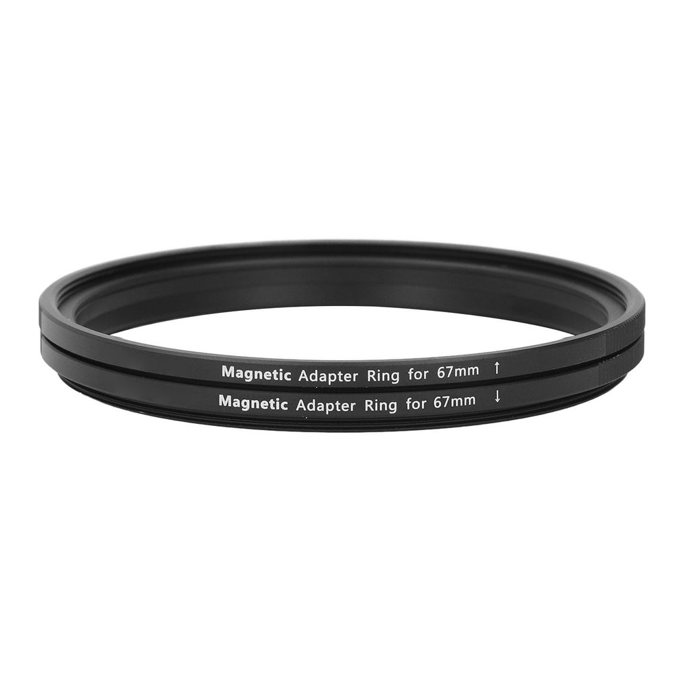 67mm Magnetic Lens Filter Adapter Ring, Magnetic Filter Adapter Ring for Converting Thread Filter to Magnetic Filter