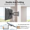 MOUNTUP Long Arm TV Mount for 26-60 Inch TVs MU0057 Bundle Under Cabinet TV Mount MU0049 view 3