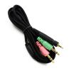 Headphone Cable 2M PC Audio Cable for Sennheiser Game Zero ONE PC373 PC37X GSP350 500 600 Gaming Headset view 1