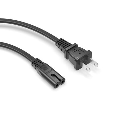 Superer 3 ft 2 Prong Printer Power Cord Cable Fit for HP OfficeJet Pro 3830 9020, Envy 4520 4525 5530, DeskJet 2130 3630, for Canon PIXMA MG MP MX Series, Epson Workforce, Stylus, Ecotank Printers