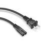 Superer 3 ft 2 Prong Printer Power Cord Cable Fit for HP OfficeJet Pro 3830 9020, Envy 4520 4525 5530, DeskJet 2130 3630, for Canon PIXMA MG MP MX Series, Epson Workforce, Stylus, Ecotank Printers view 1
