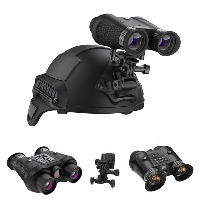 3DVR Night Vision Goggles for Adults, Rechargeable Head Mounted Night Vision Binoculars, 6X Digital Zoom Built-in 3600MAH Lithium Battery, for Outdoor Adventure