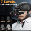 3DVR Night Vision Goggles for Adults, Rechargeable Head Mounted Night Vision Binoculars, 6X Digital Zoom Built-in 3600MAH Lithium Battery, for Outdoor Adventure view 2