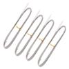 CDQL 4Pcs Long Flexible Refrigerator Scrub Brush, Efficient Use Pipe Drain Hole Dredging Tools Accessory, 61in Scrub Brush view 1
