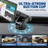 EWAY for Garmin GPS Mount w/Telescopic Extension Arm, Replacement Dash Ball Mount Holder for Dashboard Windshield Windscreen for Garmin Nuvi RV Dezl Drive Drivesmart Zumo Driveassist DriveLuxe view 2