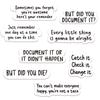 16Pcs Funny Work Stickers for Women Men Adults Lovers Work Stickers Vinyl Waterproof Office Decals for Laptop Computer Water Bottle But Did You Document it Stickers view 1