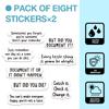 16Pcs Funny Work Stickers for Women Men Adults Lovers Work Stickers Vinyl Waterproof Office Decals for Laptop Computer Water Bottle But Did You Document it Stickers view 2