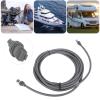 Gen 3 Cable, Satellite Replacement Cable for Standard V3 Dish, Rectangular Generation 3 Internet Extension Cable Outdoor Cable (15M) view 4