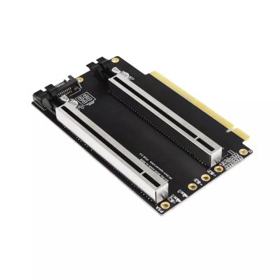 Expansion Card Gen3 Split Card Bifurcation x16 to x8x8 40.4mm, PCIe3.0 x16 1 to 2