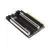 Expansion Card Gen3 Split Card Bifurcation x16 to x8x8 40.4mm, PCIe3.0 x16 1 to 2 view 1